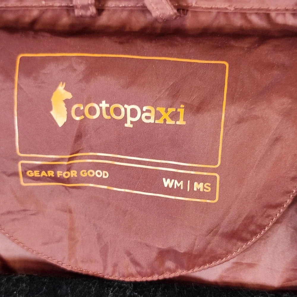 Cotopaxi Teca Windbreaker Jacket Womens M Hooded Colorblock Lightweight Pullover - Picture 5 of 8